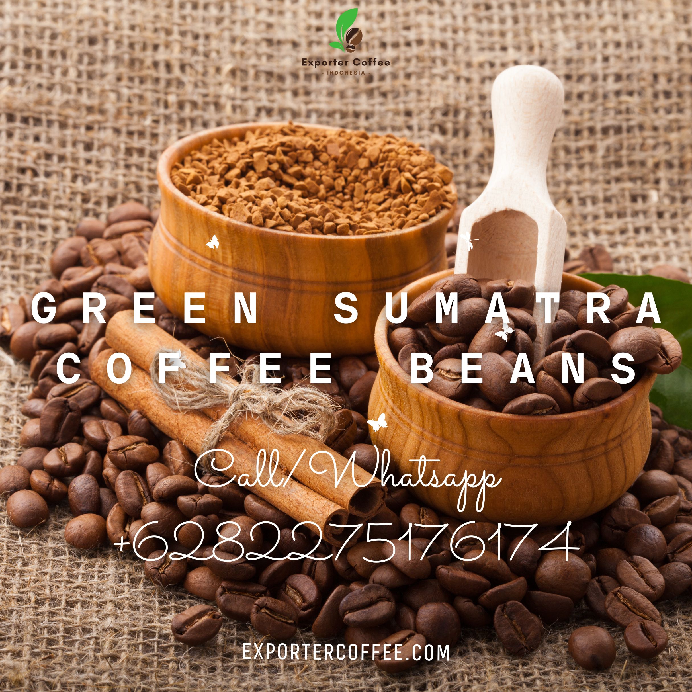 Green Sumatra Coffee Beans